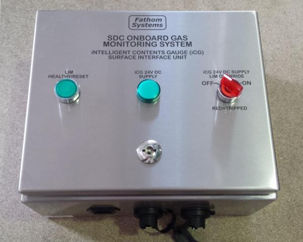 iCG Topside Electrical Interface Junction Box rotated