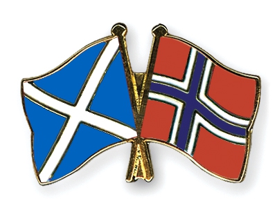 Flag Pins Scotland Norway